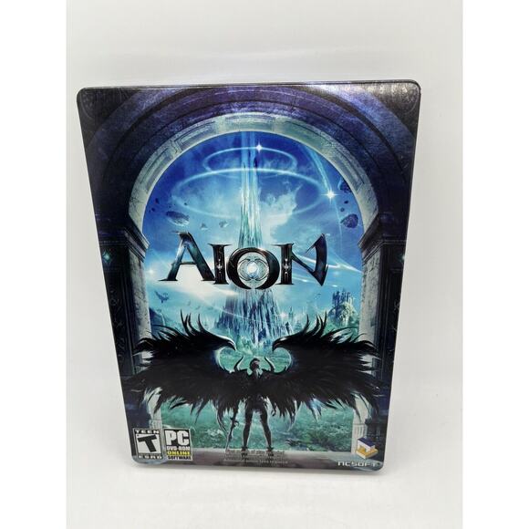 Aion PC Game (2009) CIB Tin Case - Tested and Complete! - Picture 2 of 10